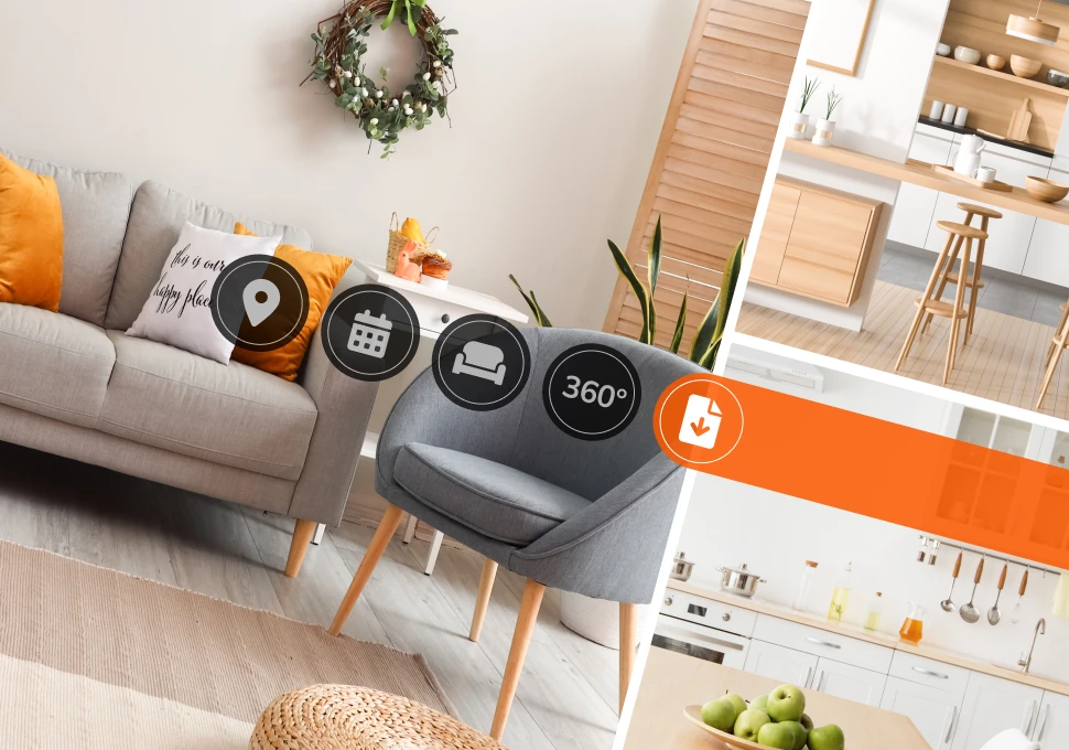 Immobilien Webdesign mit 360-Grad-Touren und WordPress-Integration